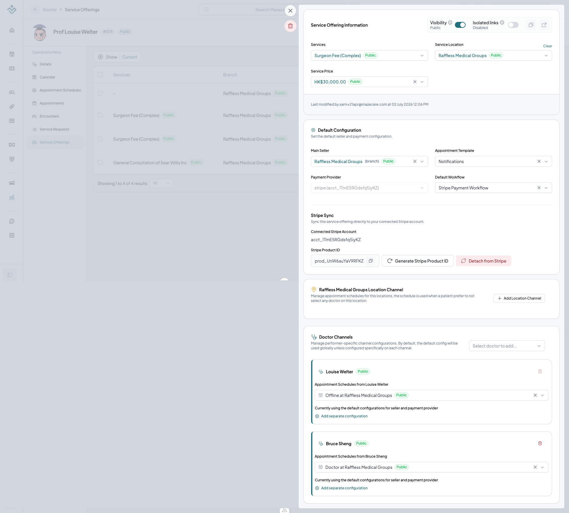 Create Service Offering